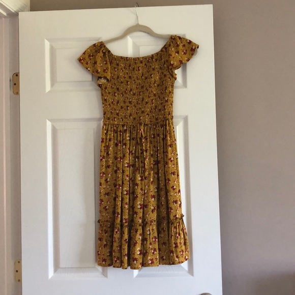 mustard dress target